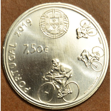 Euromince mince 7,5 Euro Portugalsko 2019 - Joaquim Agostinho (UNC)
