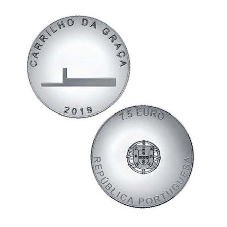 eurocoin eurocoins 7,5 Euro Portugal 2019 - Carrilho da Graca (UNC)