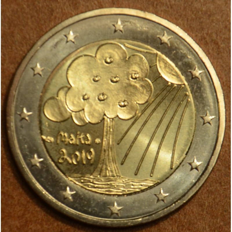 eurocoin eurocoins 2 Euro Malta 2019 Nature and environment - frenc...