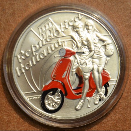 eurocoin eurocoins 5 Euro Italy 2019 - Red Vespa (BU)