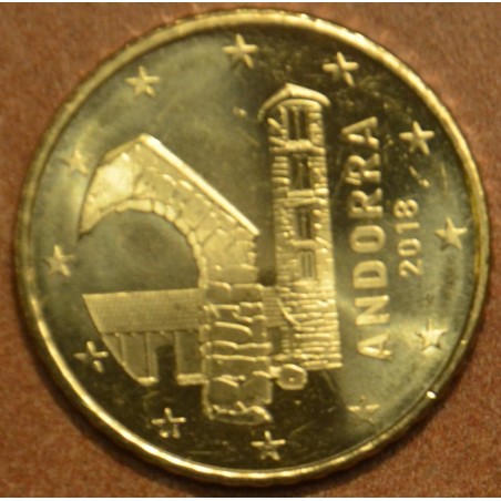 euroerme érme 50 cent Andorra 2018 (UNC)