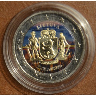 euroerme érme 2 Euro Litvánia 2018 - ZEMAITIJA (színezett UNC)