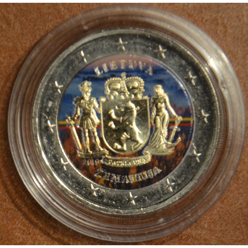 Euromince mince 2 Euro Litva 2019 - ZEMAITIJA (farebná UNC)