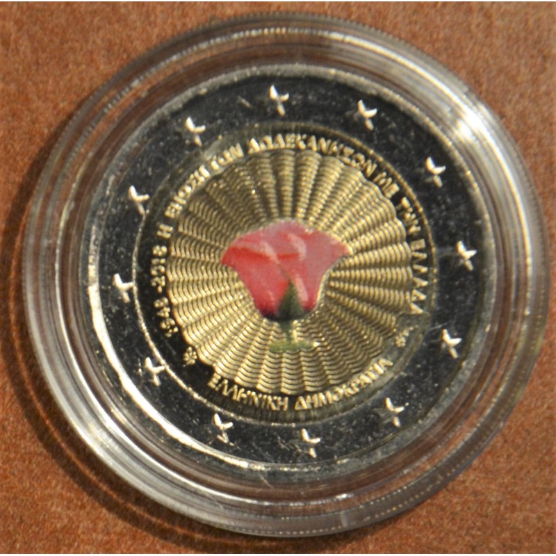 eurocoin eurocoins 2 Euro Greece 2018 - Dodekanes IV. (colored UNC)