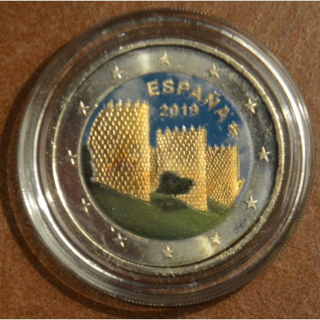 Euromince mince 2 Euro Španielsko 2019 - UNESCO: Ávila II. (farebná...