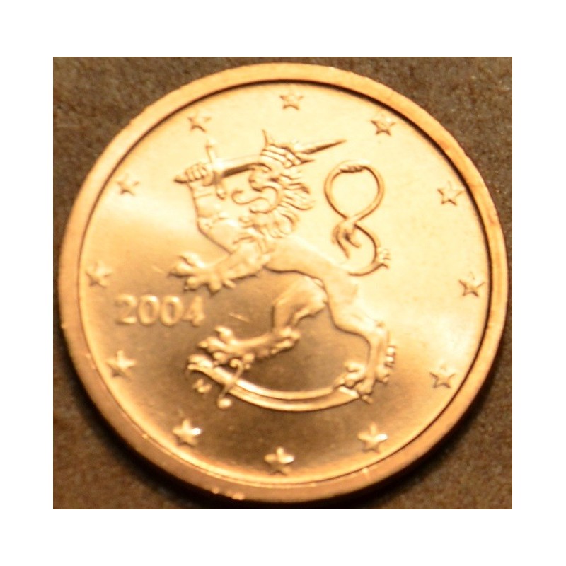 Euromince mince 1 cent Fínsko 2004 (UNC)