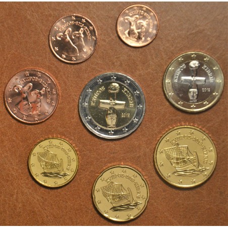 eurocoin eurocoins Set of 8 eurocoins Cyprus 2019 (UNC)