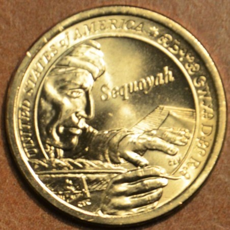 Euromince mince 1 dollar USA 2017 Sequoyah \\"D\\" (UNC)