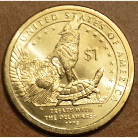 Euromince mince 1 dollar USA 2013 Treaty With The Delawares 1778 \\...