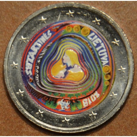 Euromince mince 2 Euro Litva 2019 - SUTARTINĖS - litovské piesne II...