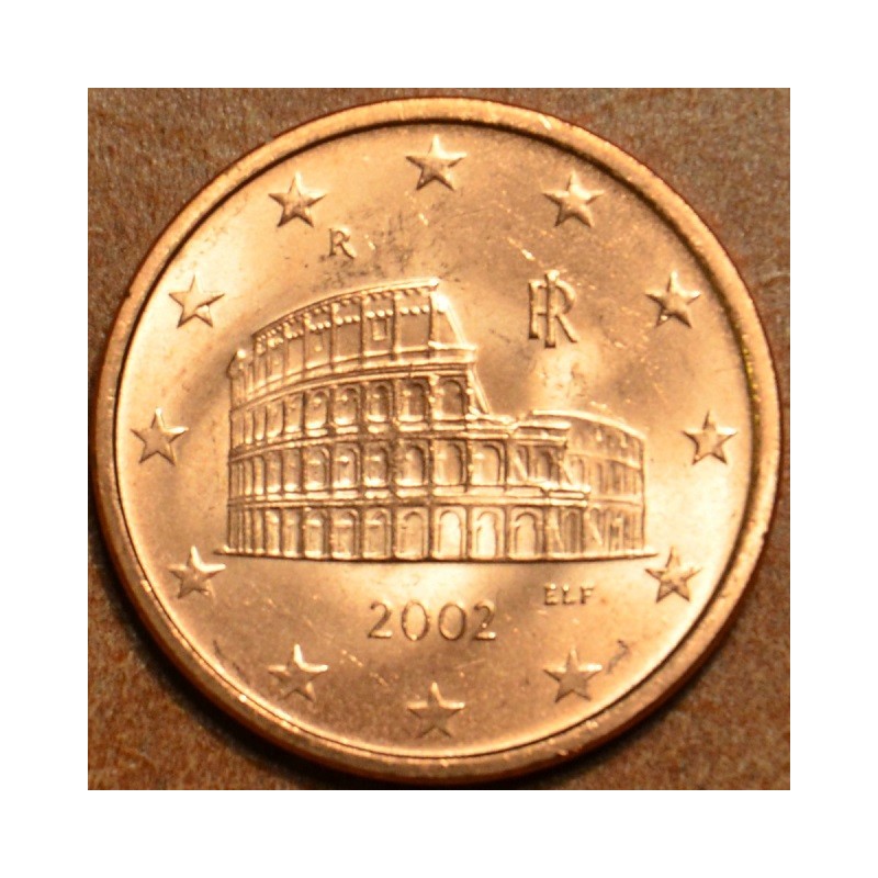 euroerme érme 5 cent Olaszország 2002 (UNC)