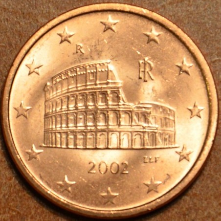 euroerme érme 5 cent Olaszország 2002 (UNC)