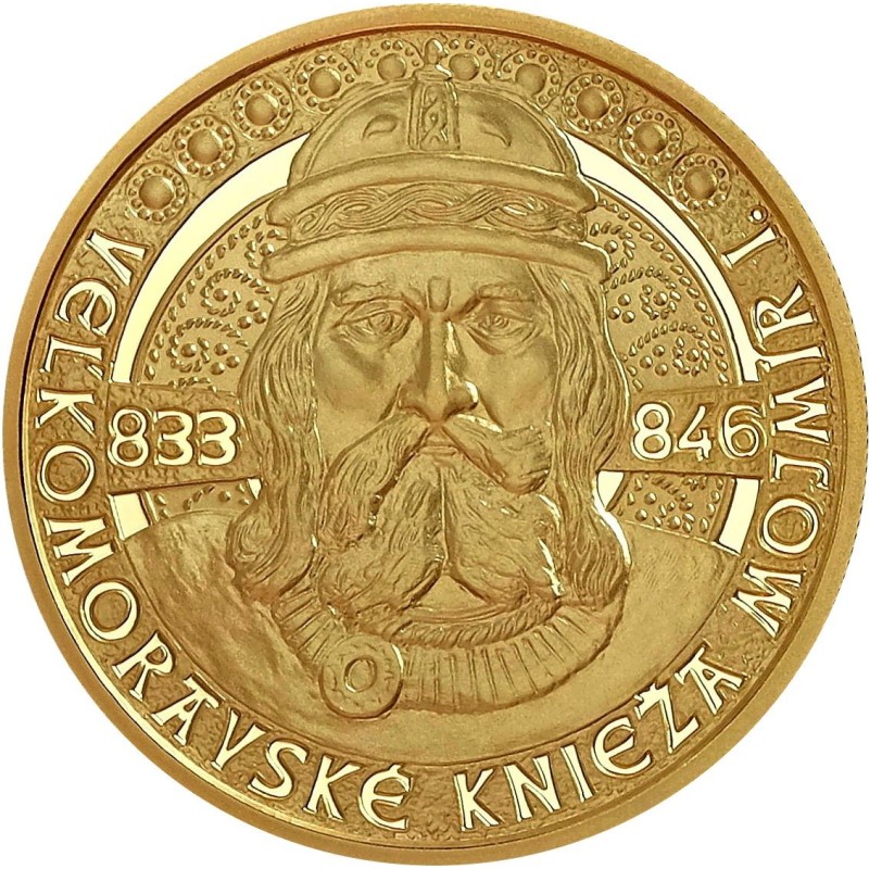 eurocoin eurocoins 100 Euro Slovakia 2019 Mojmír I, ruler of Great ...