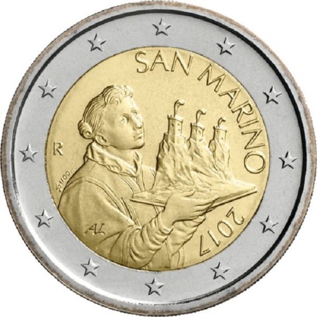 eurocoin eurocoins 2 Euro San Marino 2017 - Saint Marinus (UNC)