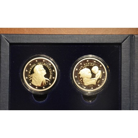 Euromince mince Sada 10 mincí San Marino 2019 (Proof)