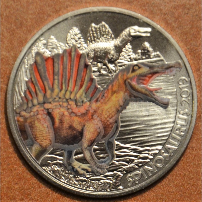 Euromince mince 3 Euro Rakúsko 2019 - Spinosaurus (UNC)