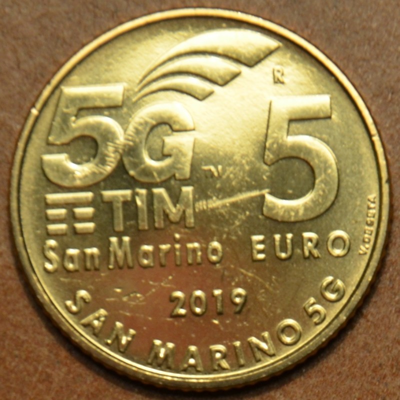 eurocoin eurocoins 5 Euro San Marino 2019 - 5G (UNC)