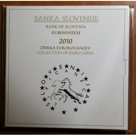 euroerme érme Szlovénia 2010 - 10 darabos forgalmi sor (BU)