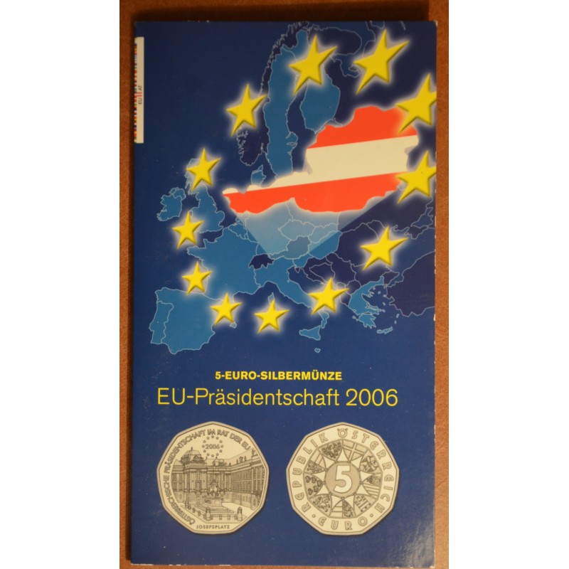 eurocoin eurocoins 5 Euro Austria 2006 - EU presidency (BU)