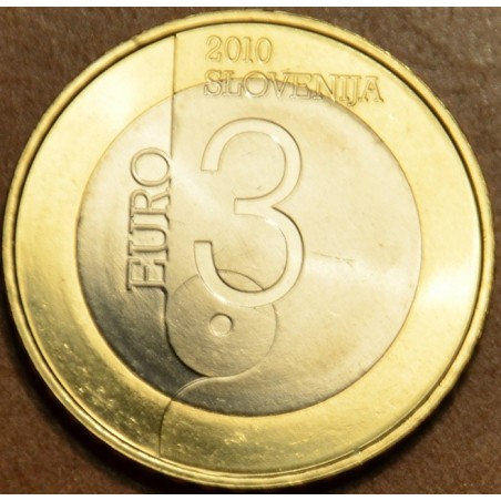 Euromince mince Pamätné minca 3 Euro Slovinsko 2010 (UNC)