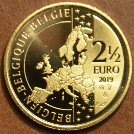 Euromince mince 2,5 Euro Belgicko 2019 Tour de France (UNC)