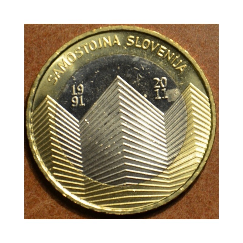 euroerme érme Szlovén emlékérme 3 Euro 2011 (UNC)