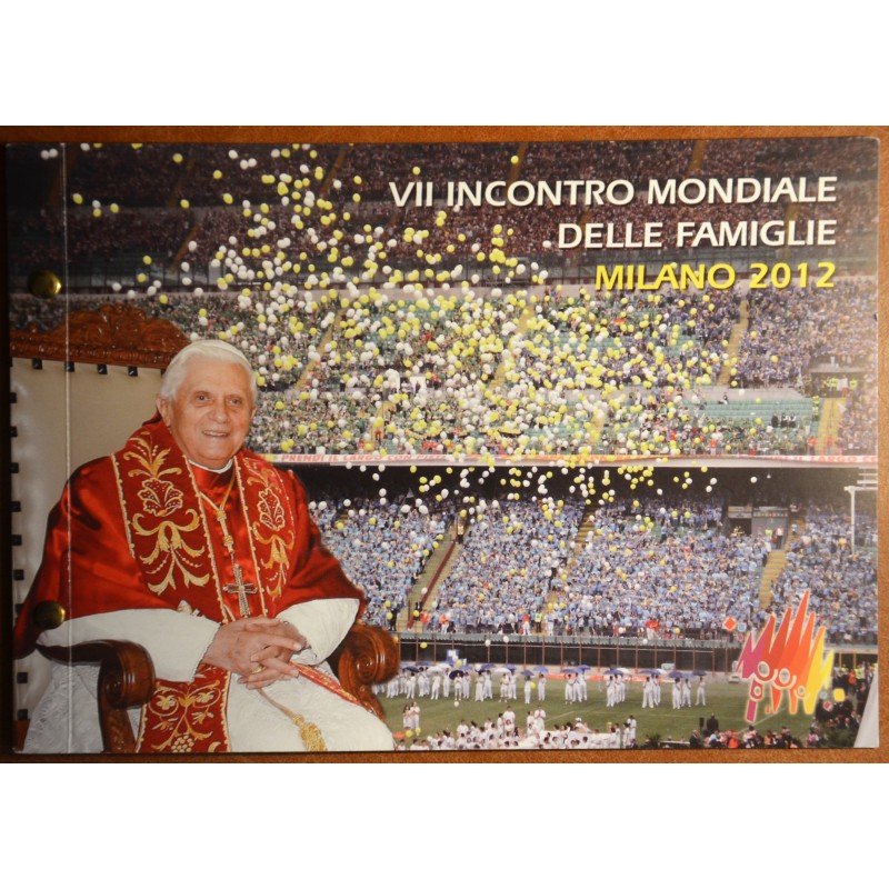 eurocoin eurocoins 2 Euro Vatican 2012 - 7th World Meeting of Famil...