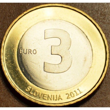 euroerme érme Szlovén emlékérme 3 Euro 2011 (UNC)