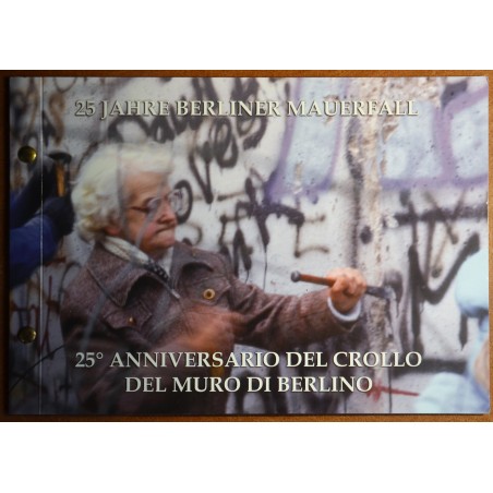 Euromince mince 2 Euro Vatikán 2014 - 25. výročie pádu Berlinského ...