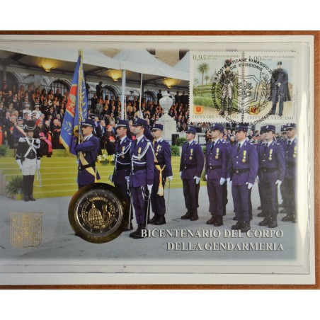 eurocoin eurocoins 2 Euro Vatican 2016 - 200 years of Gendarmeria (...