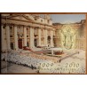 euroerme érme 2 Euro Vatikán 2010 - A papság éve (Numisbrief)
