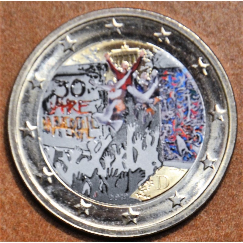 Euromince mince 2 Euro Nemecko \\"J\\" 2019 - 30. výročie pádu berl...
