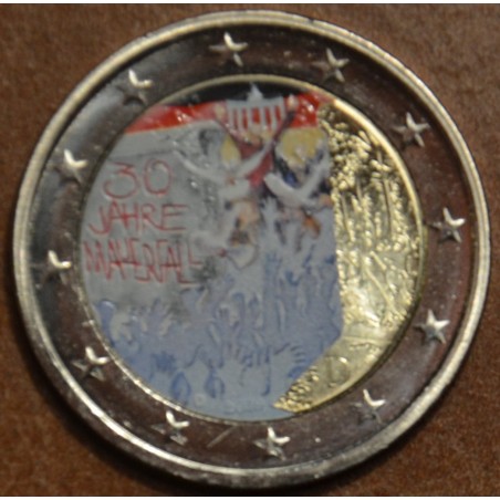 euroerme érme 2 Euro Németország \\"D\\" 2019 - A berlini fal ledön...