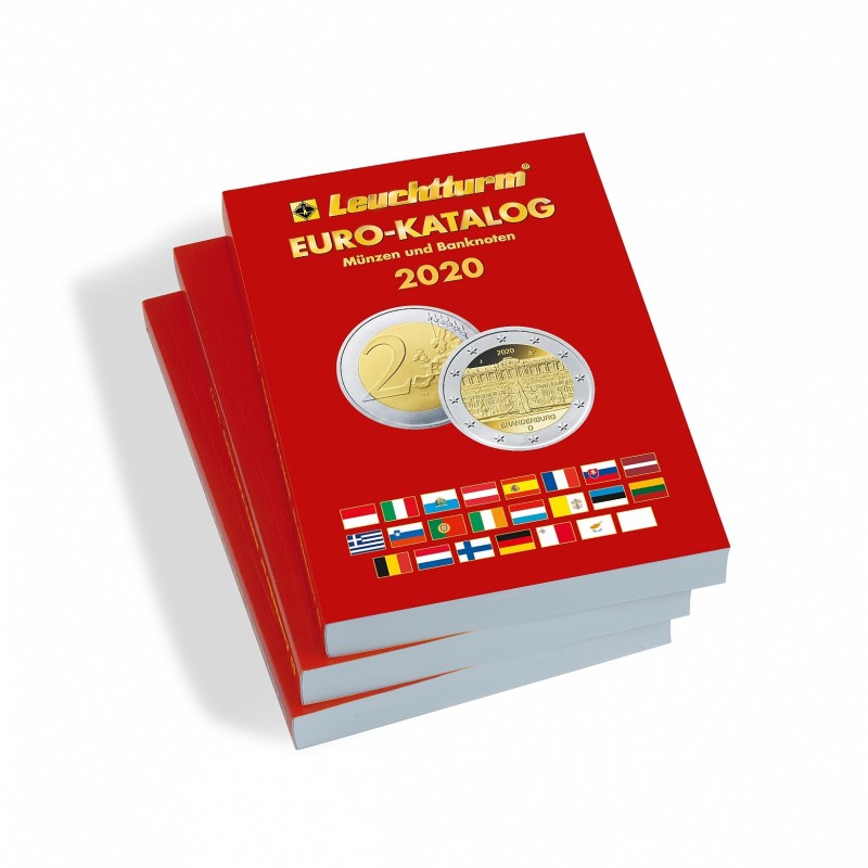 eurocoin eurocoins Leuchtturm Catalogue of Euro 2020 in German lang.