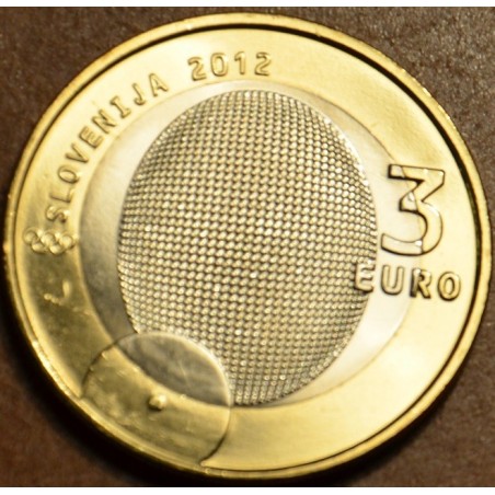 eurocoin eurocoins Commemorative coin 3 Euro Slovenia 2012 (UNC)