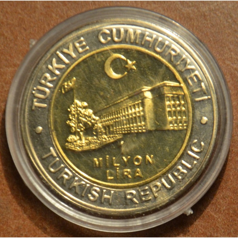 Euromince mince Turecko 1000000 lír 2002 (UNC)
