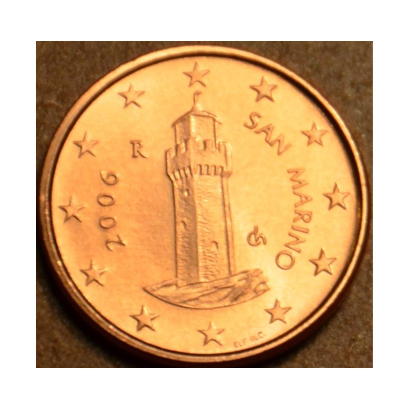 eurocoin eurocoins 1 cent San Marino 2006 (UNC)