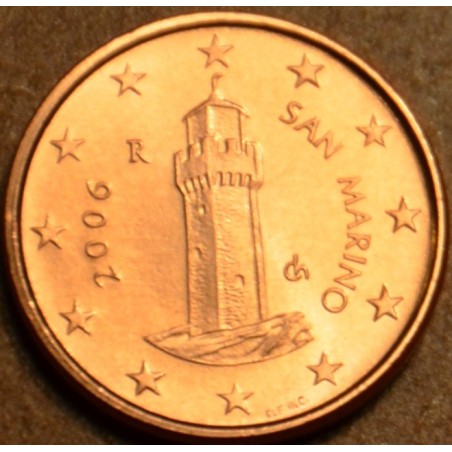 eurocoin eurocoins 1 cent San Marino 2006 (UNC)