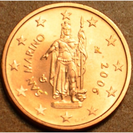 Euromince mince 2 cent San Marino 2006 (UNC)