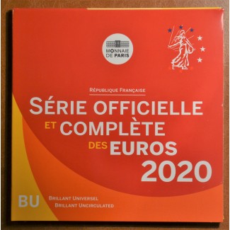 Euromince mince Francúzsko 2020 sada 8 euromincí (BU)