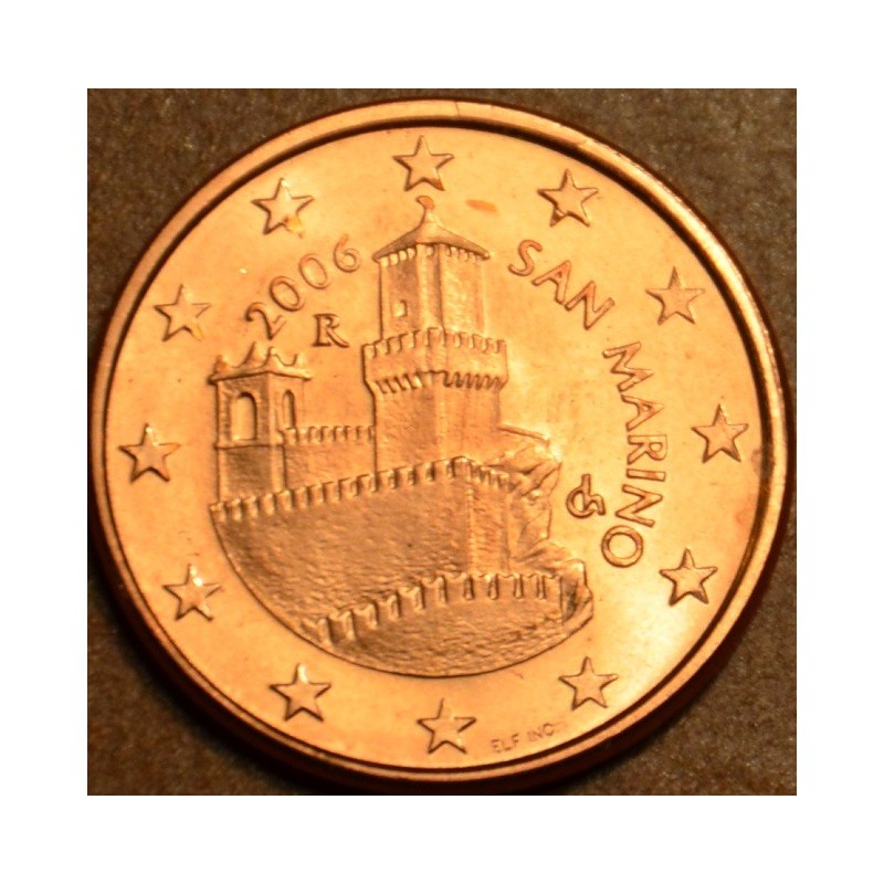 euroerme érme 5 cent San Marino 2006 (UNC)