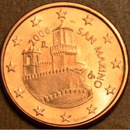 euroerme érme 5 cent San Marino 2006 (UNC)