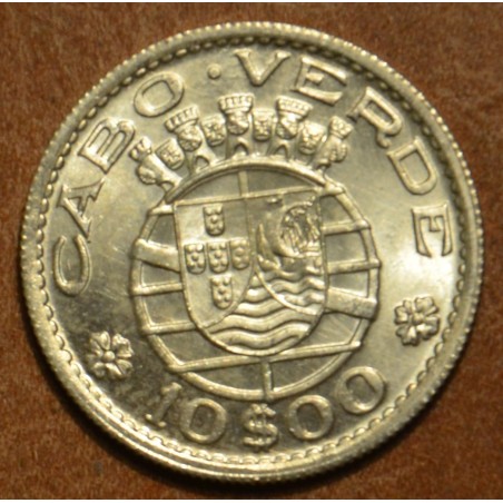 euroerme érme Zöldfoki szigetek 10 escudo 1953 (UNC/BU)