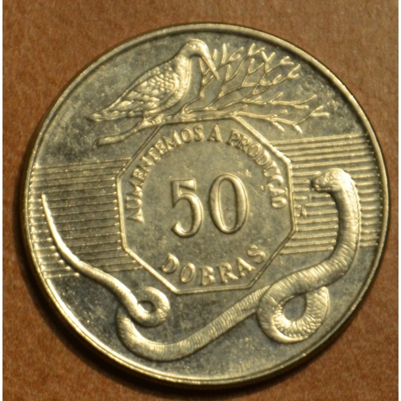 eurocoin eurocoins São Tomé and Príncipe 10 and 50 dobras (UNC)
