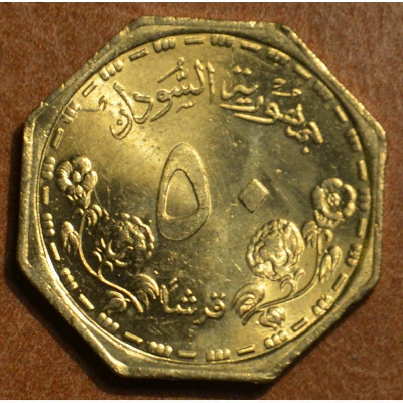Euromince mince Sudán 50 Ghirsh 1989 (UNC)