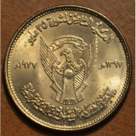 Euromince mince Sudán 50 Ghirsh 1977 (UNC)