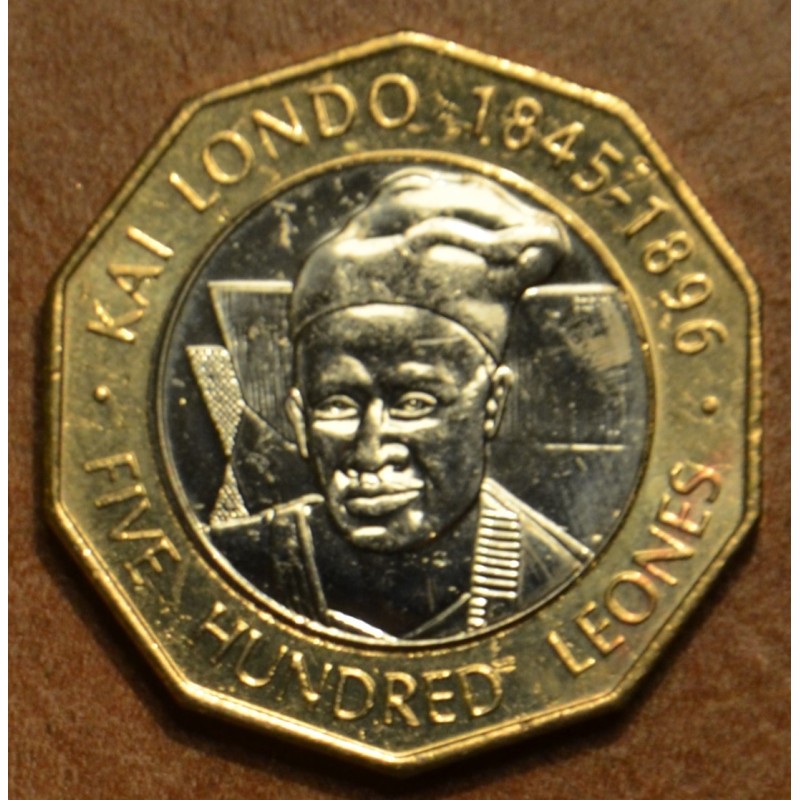 euroerme érme Sierra Leone 500 leone 2004 (UNC)