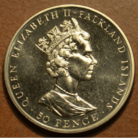 euroerme érme Falkland szigetek 50 penny 1992 (UNC)
