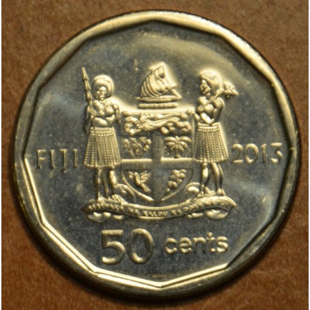 Euromince mince Fidži 50 centov 2013 (UNC)