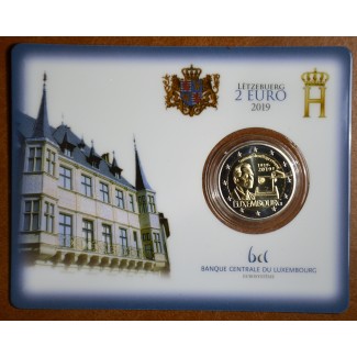 euroerme érme 2 Euro Luxemburg 2019 oroszlán verjeggyel - A választ...